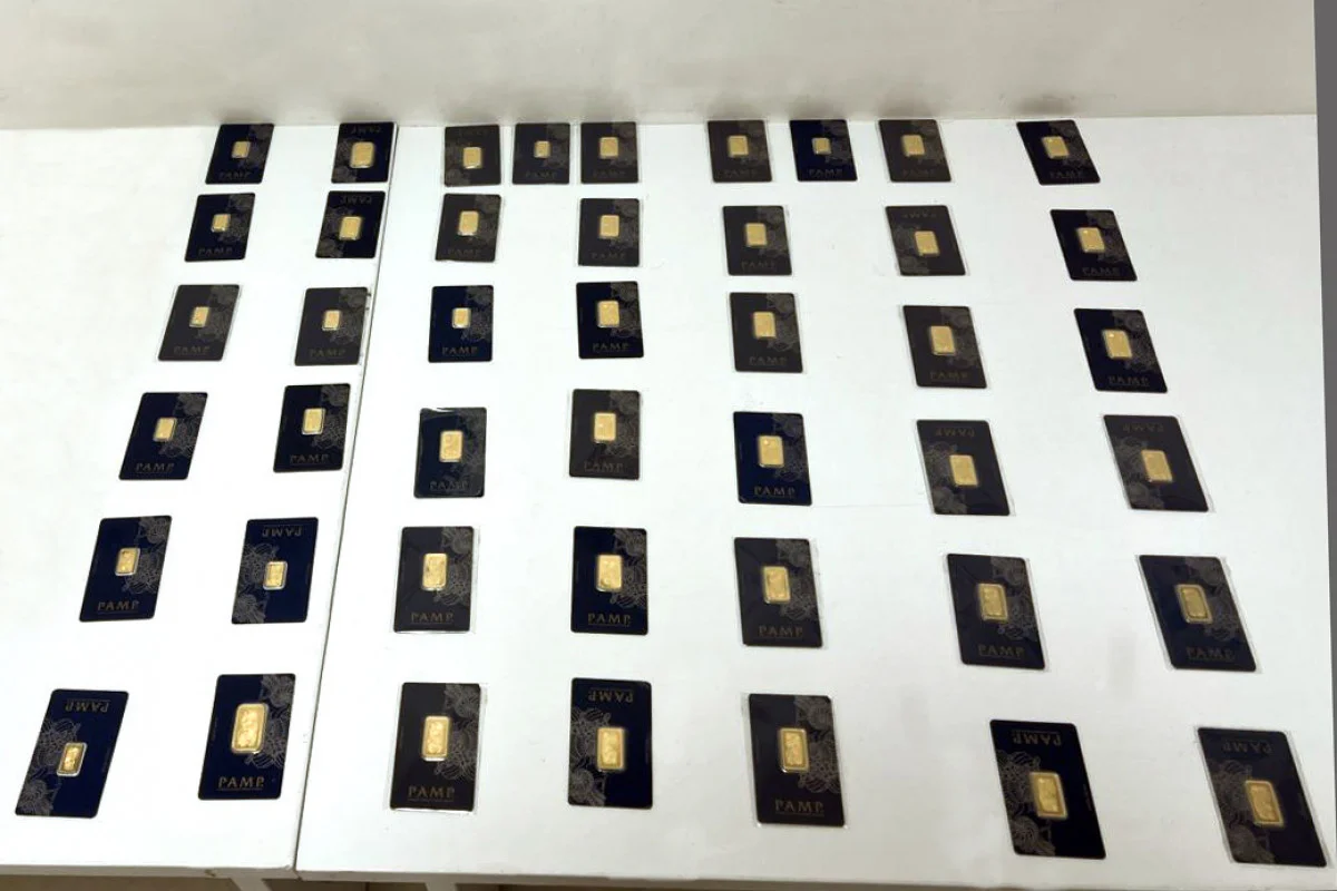 Qızıl külçələrin ölkəyə qanunsuz gətirilməsinin qarşısı alınıb