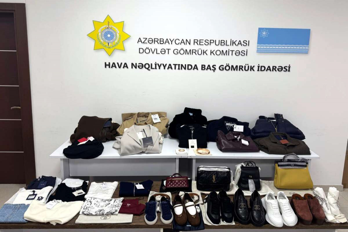 276 min manatlıq brend malların ölkəyə qanunsuz gətirilməsinin qarşısı alınıb - FOTO