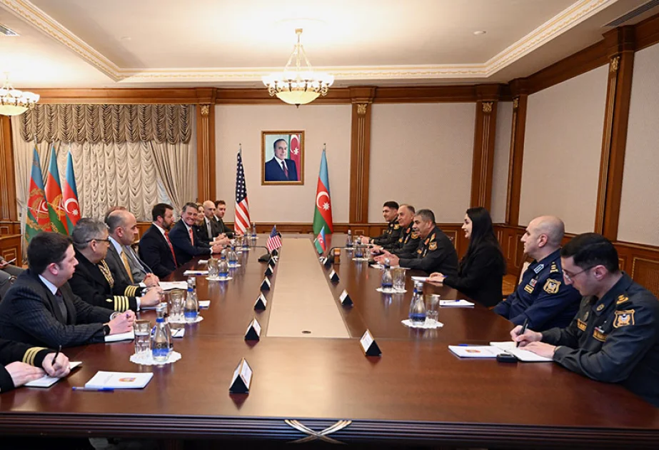 Azərbaycan və ABŞ arasında müdafiə sahəsində əlaqələrin inkişaf məsələləri müzakirə edilib