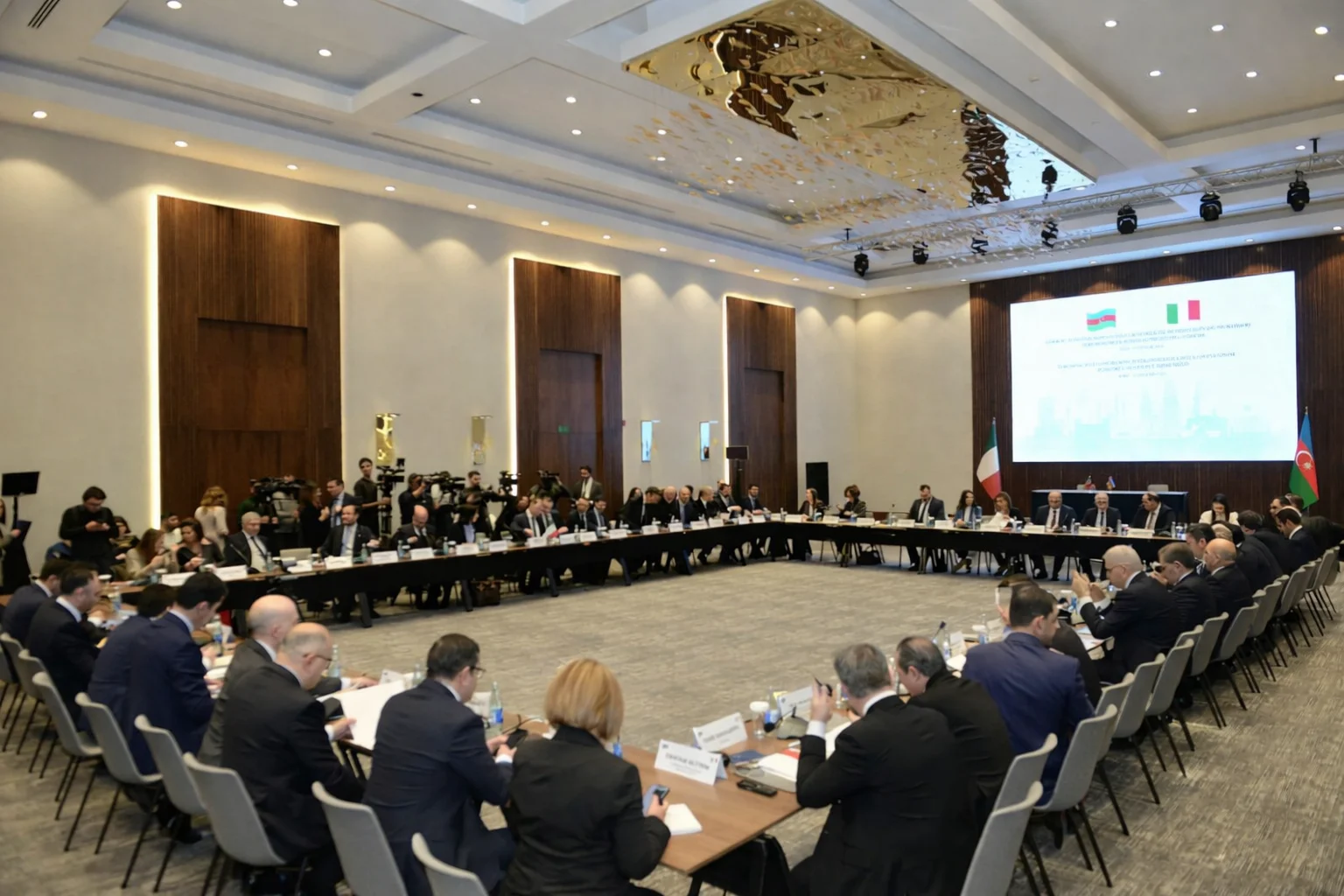 Bakıda Azərbaycan–İtaliya Hökumətlərarası Komissiyanın VI iclası keçirilir