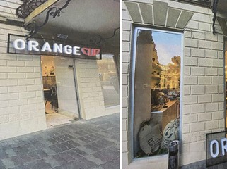 Gəncədə 25 memarlıq abidəsinin fasadına vurulan qanunsuz reklam lövhələri sökülüb