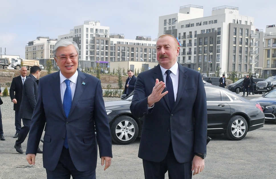 Tokayev Füzuli şəhərinin Baş planı ilə tanış olub - YENİLƏNİB