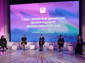 Gender Hub Azərbaycan təşkilatı CAREC Gender Bərabərliyi mükafatının qalibi olub