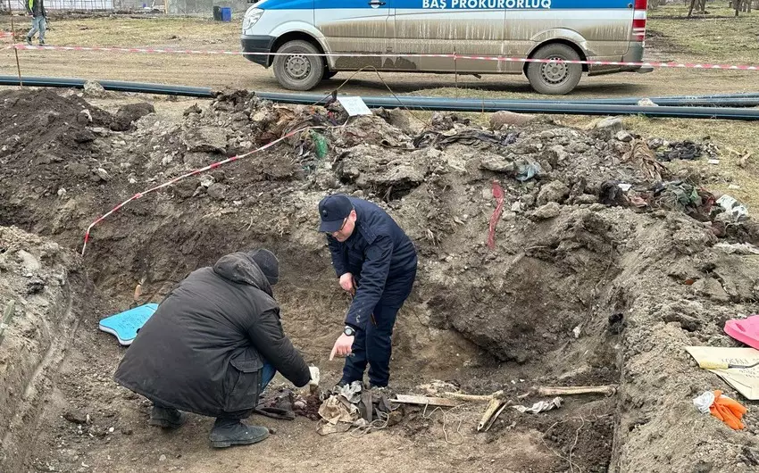 Xocalıda aşkar edilmiş insan qalıqlarının sayı 18-ə çatdı - ADLAR