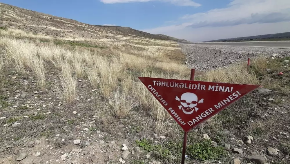 Azad edilmiş ərazilərdə ötən ay 475 mina, 4 106 partlamamış sursat aşkarlanıb