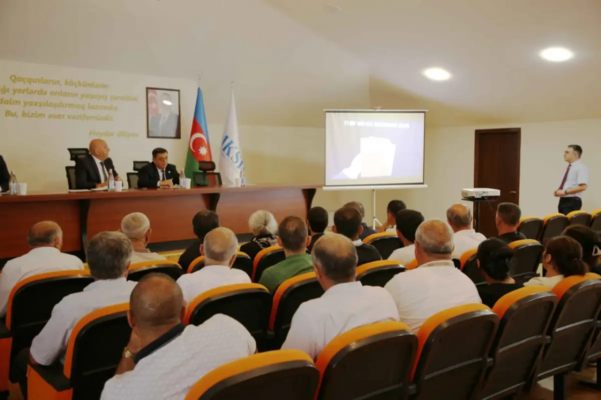 Həsənriz kəndinə köçürülən ailələr mina təhlükəsi ilə bağlı maarifləndirilib