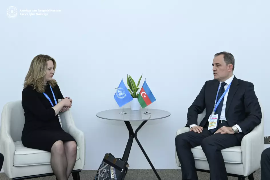 Ceyhun Bayramov Beynəlxalq Miqrasiya Təşkilatının baş direktoru ilə görüşüb