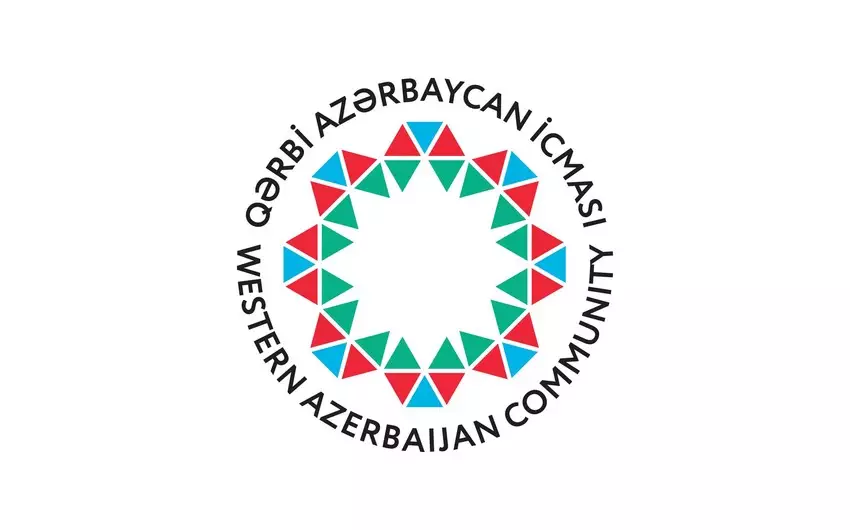 Qərbi Azərbaycan İcması bəyanat yayıb