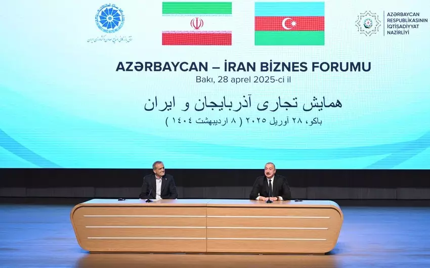 Prezidentlər biznes forumunda iştirak edib - YENİLƏNİB