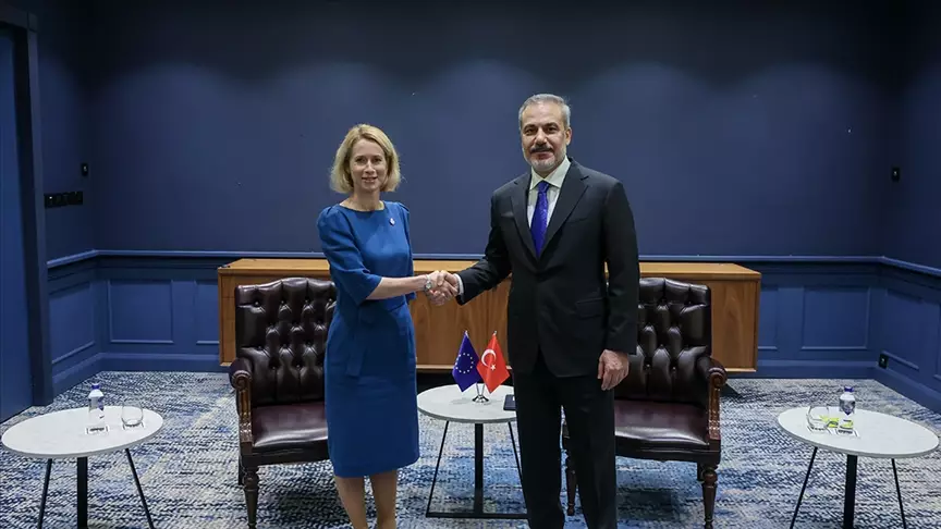 Hakan Fidan Kaja Kallasla danışdı