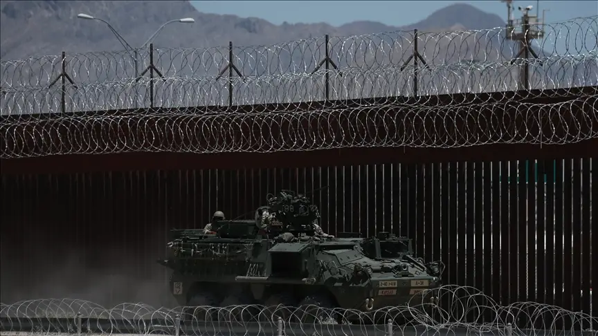 ABŞ ordusu Meksika ilə sərhəddə yeni hərbi zonalar yaradır