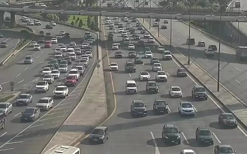 Bu yollarda tıxac var - SİYAHI