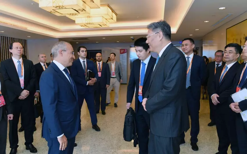 Azərbaycan-Çin iqtisadi əlaqələrinin inkişafı müzakirə edilib