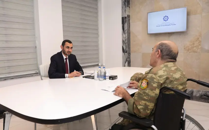 DSMF sədri Bakıda vətəndaş qəbulu keçirib