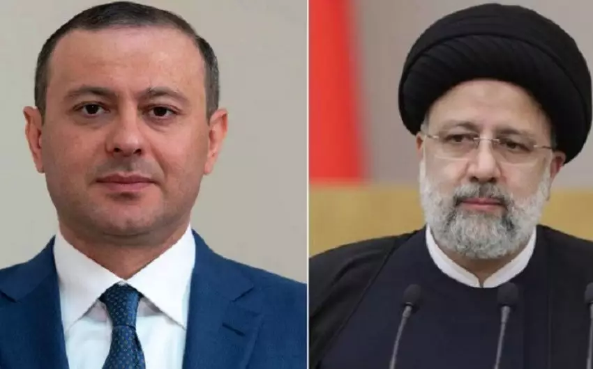 İbrahim Rəisi Armen Qriqoryanla görüşüb