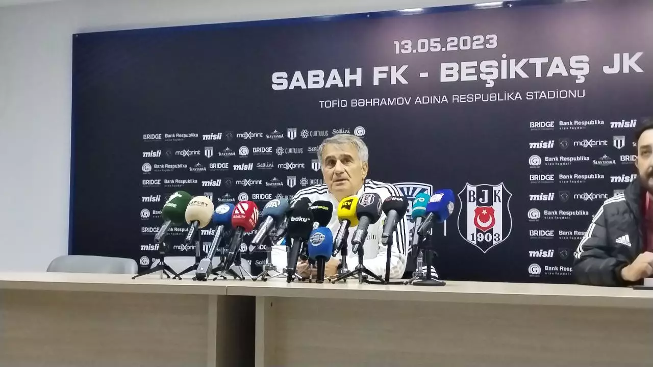 Şenol Güneş: "Nəticə olaraq heç kim üzülmədi"