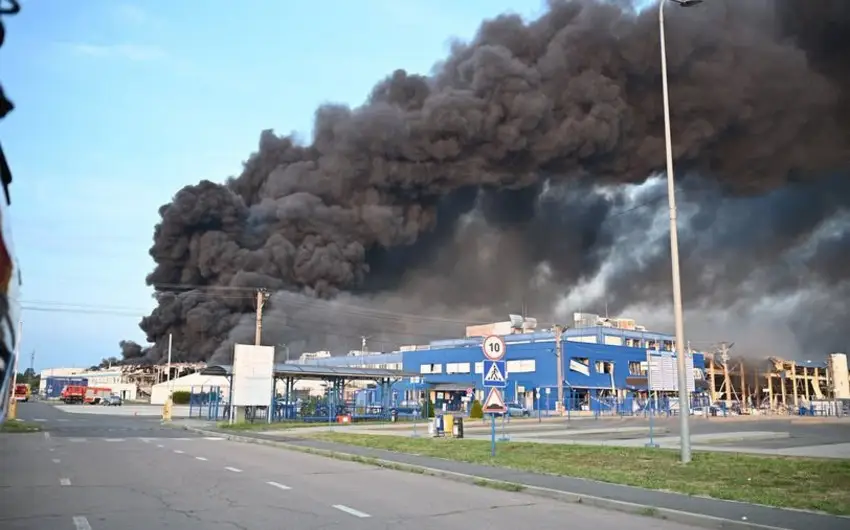 Rusiya Ukraynada ABŞ zavoduna hücum edib