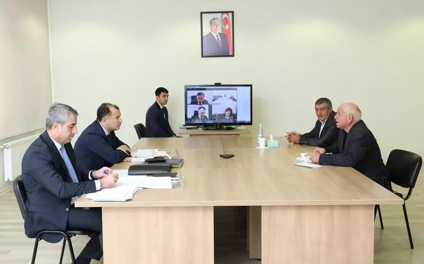 İqtisadiyyat nazirinin müavini Biləsuvarda vətəndaş qəbulu keçirib