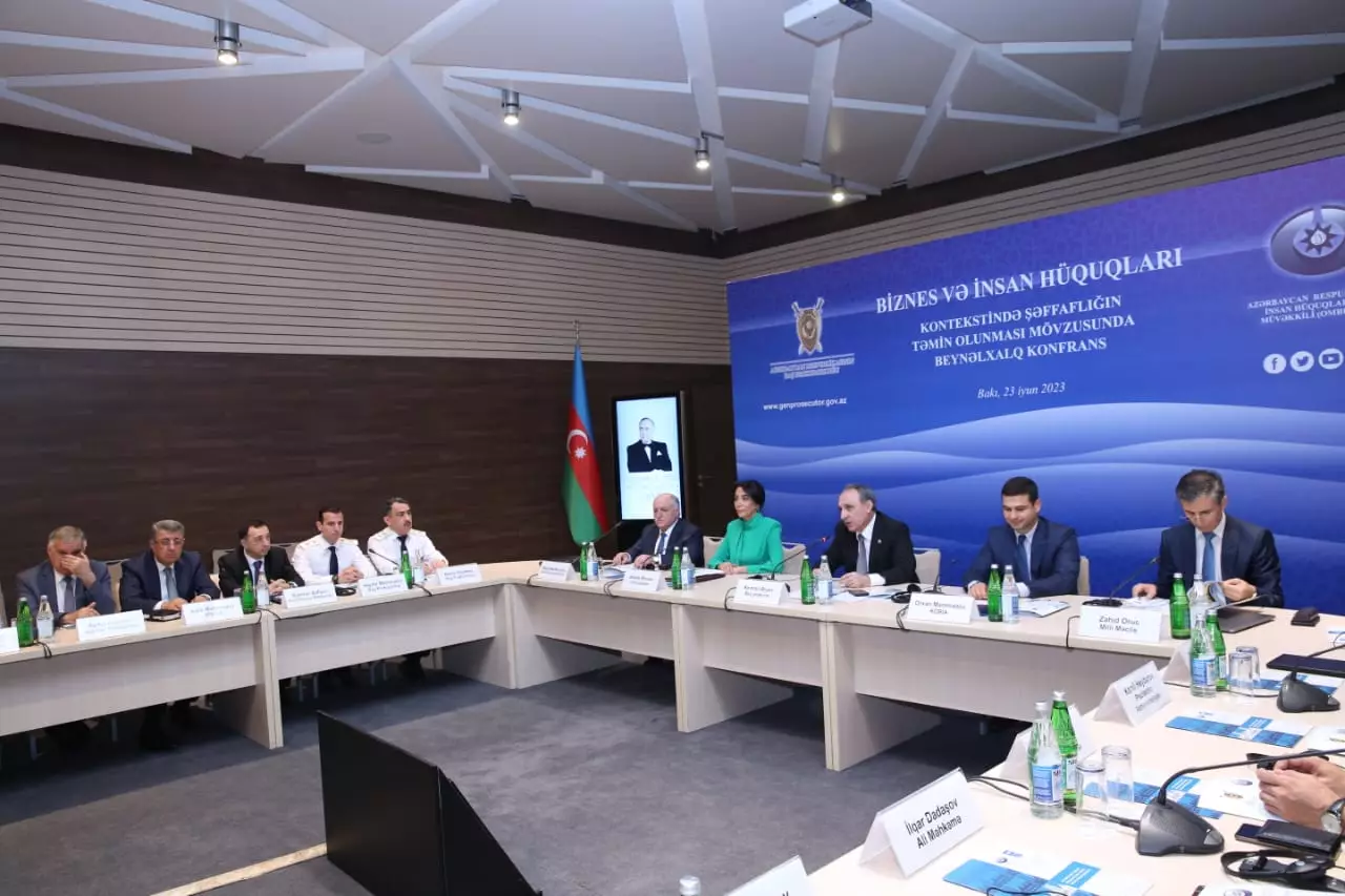 Baş Prokurorluqda beynəlxalq konfrans keçirilir