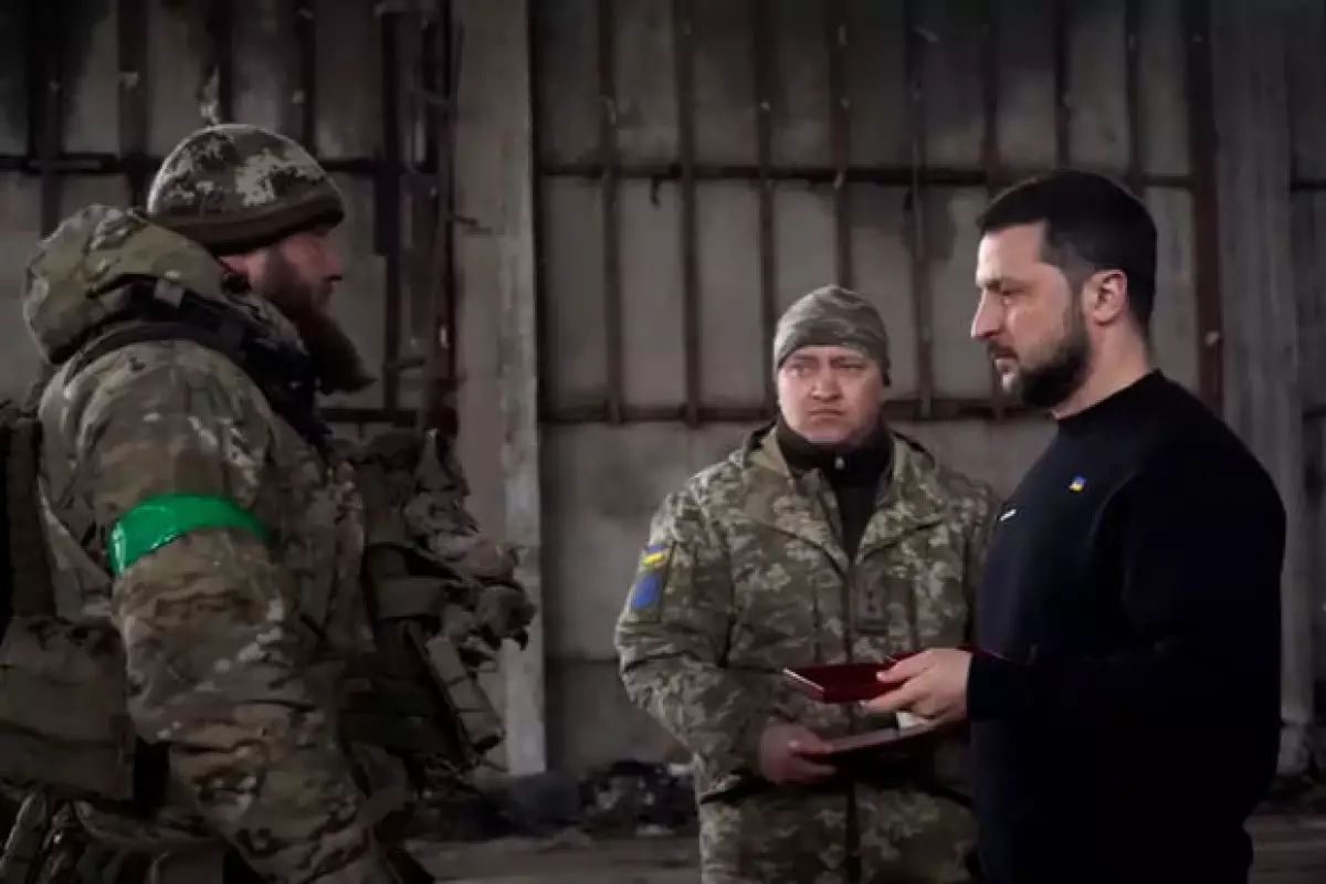 Zelenski Baxmuta gedib