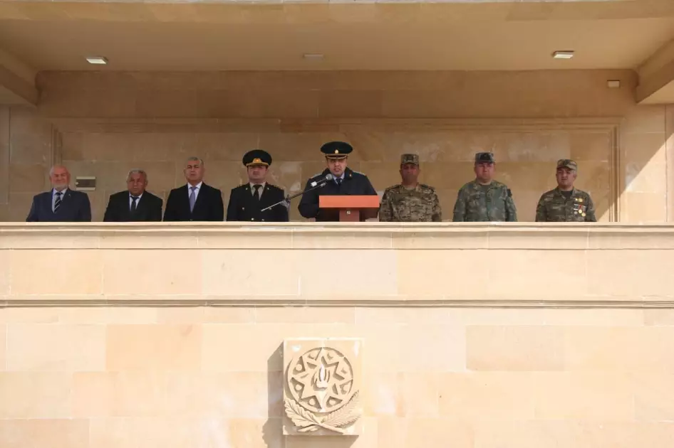 Hərbi Prokurorluq işçiləri Novruz bayramı ilə əlaqədar Müdafiə Nazirliyinin hərbi hissələrində olublar