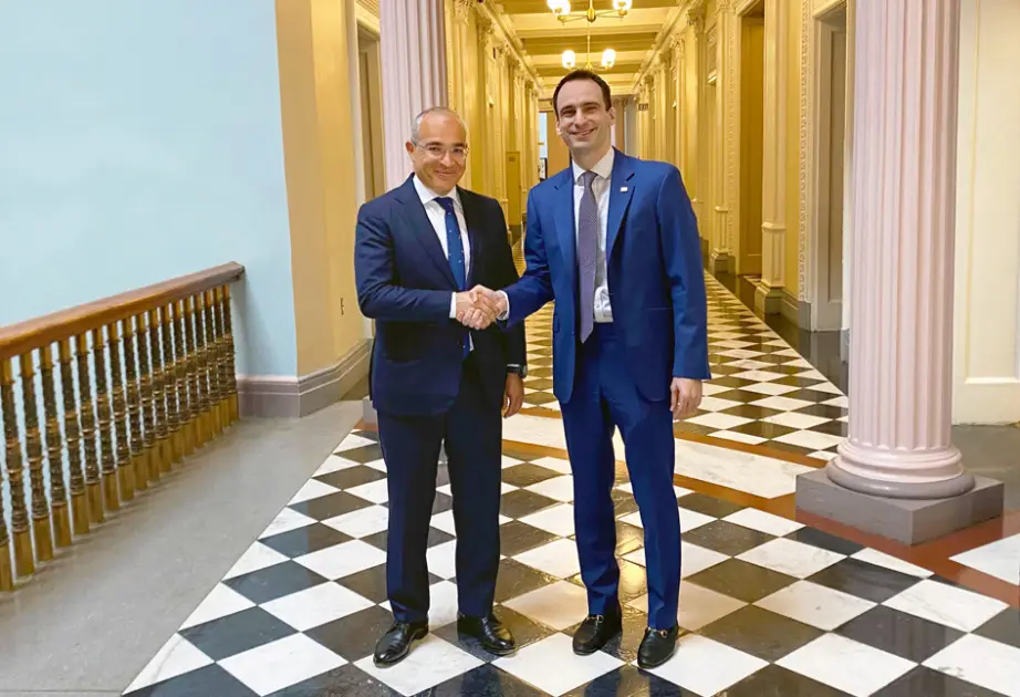 Mikayıl Cabbarov Maykl Kratsios ilə görüşüb