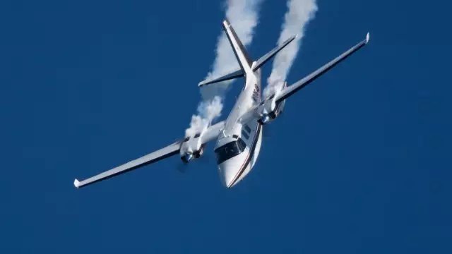 Britaniyada havada təyyarələr toqquşdu