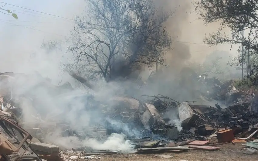 Xocalıda yanğına səbəb olan şəxs saxlanılıb