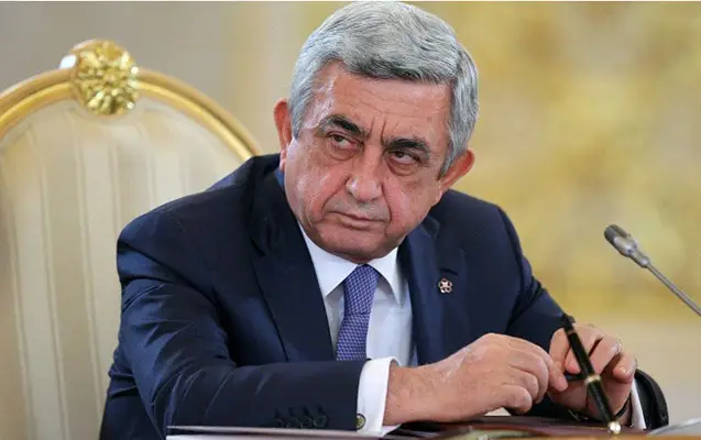 Sarkisyanın Ermənistandan çıxışına qadağa qoyuldu