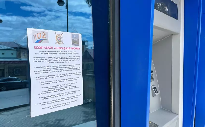 Qubada ictimai yerlərdə kibermaarifləndirmə lövhələri quraşdırılıb