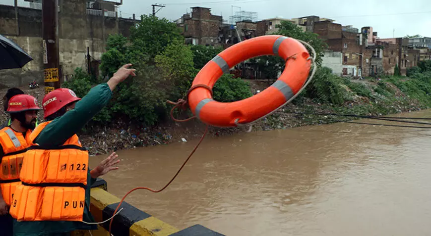 Pakistanda musson yağışları nəticəsində ölənlərin sayı artıb