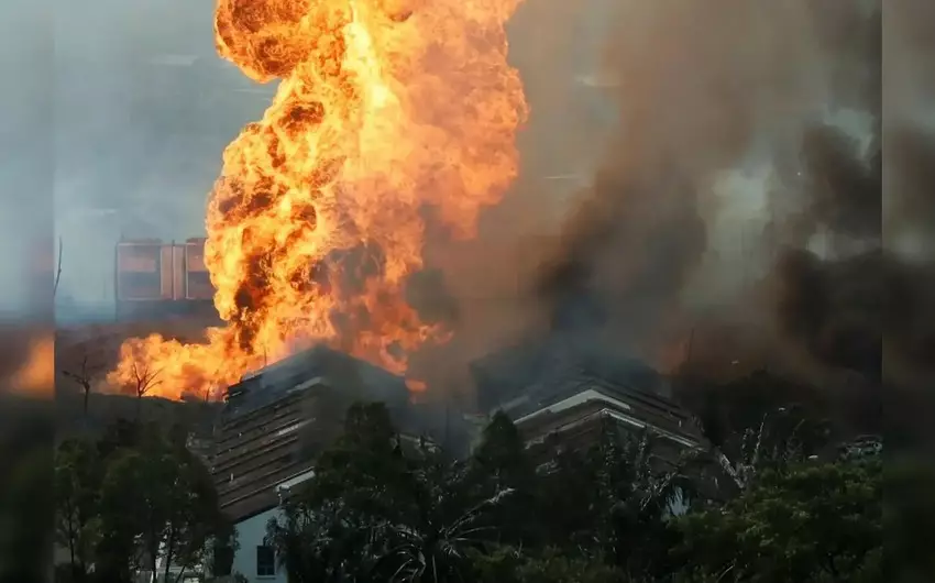 Kuala-Lumpurda partlayış olub, 112 nəfər xəsarət alıb