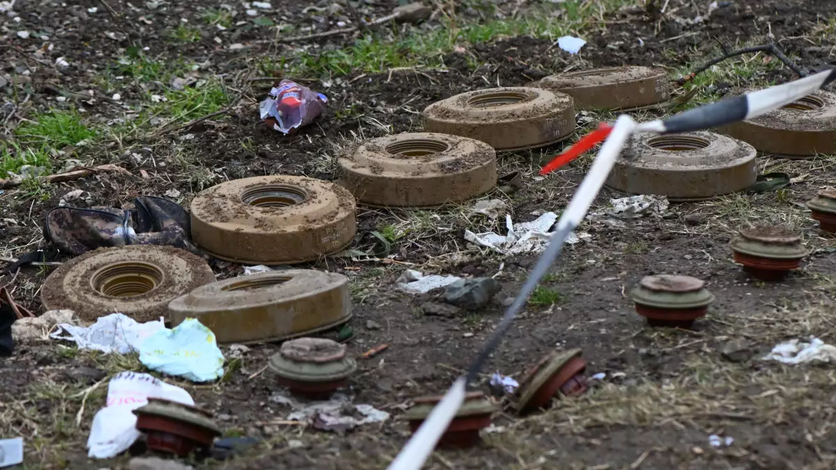 Minalı əraziyə daxil olmağa cəhd edən şəxslər saxlanılıb