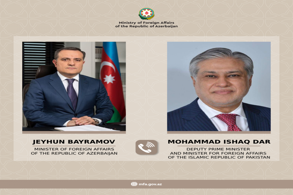 Azərbaycan və Pakistan XİN başçıları Yaxın Şərqdəki vəziyyəti müzakirə edib - YENİLƏNİB