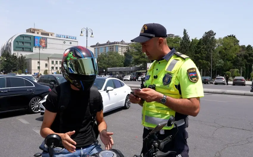 Polis ikitəkərli nəqliyyat sürücülərinə xəbərdarlıq edib