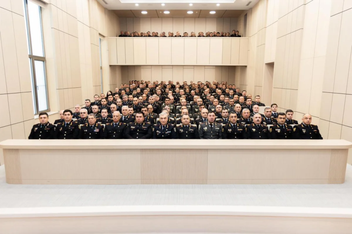 Daxili İşlər Nazirliyində ötən ilin yekunları müzakirə edilib