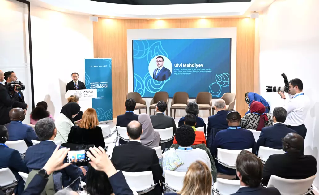 Bakıda “ASAN xidmət”in təşkilatçılığı ilə “Yaşıl Qabaqcıl İdarəetmə üzrə Nazirlər Forumu” keçirilir