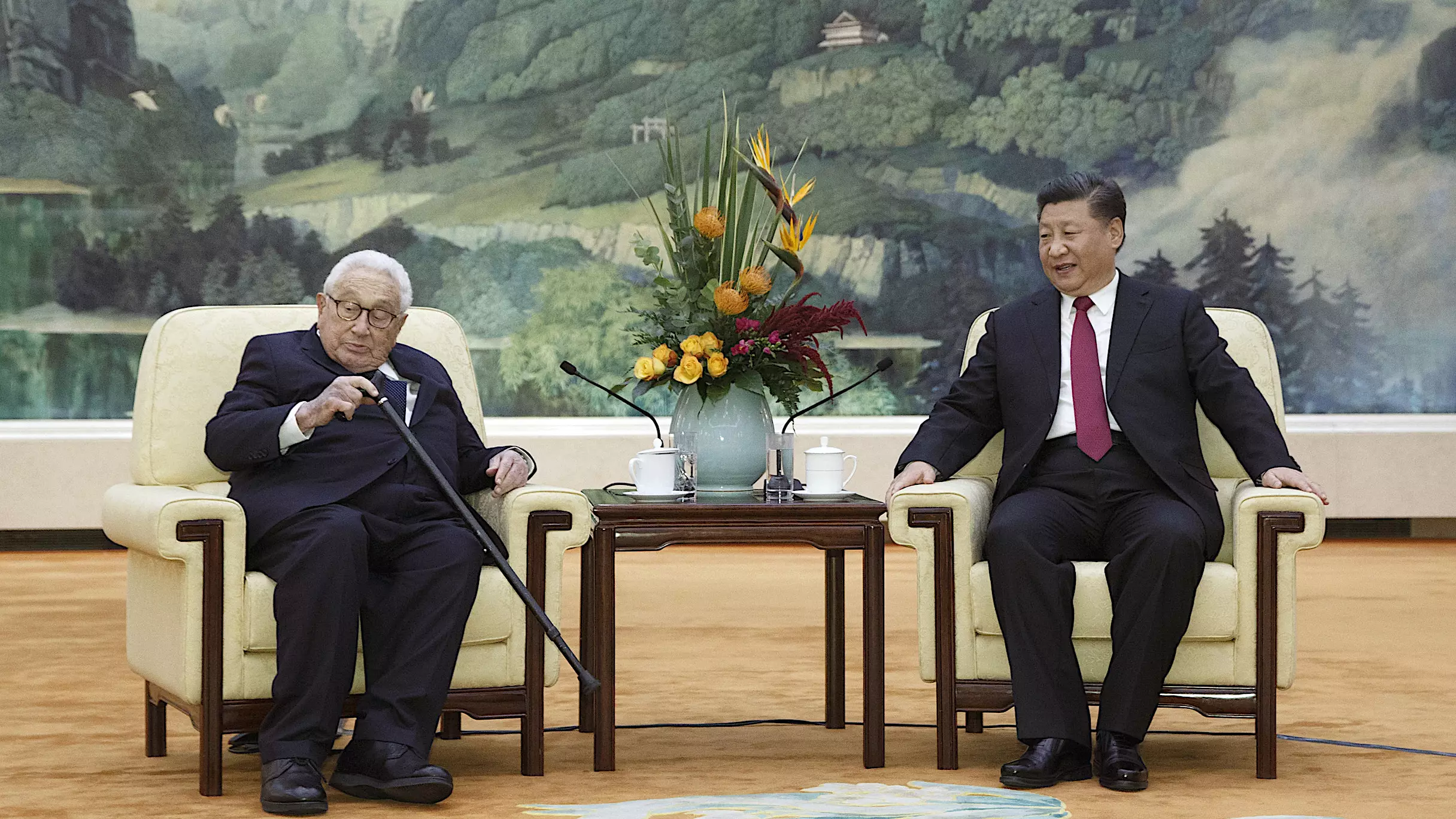 Si Cinpin Henri Kissincerlə görüşüb