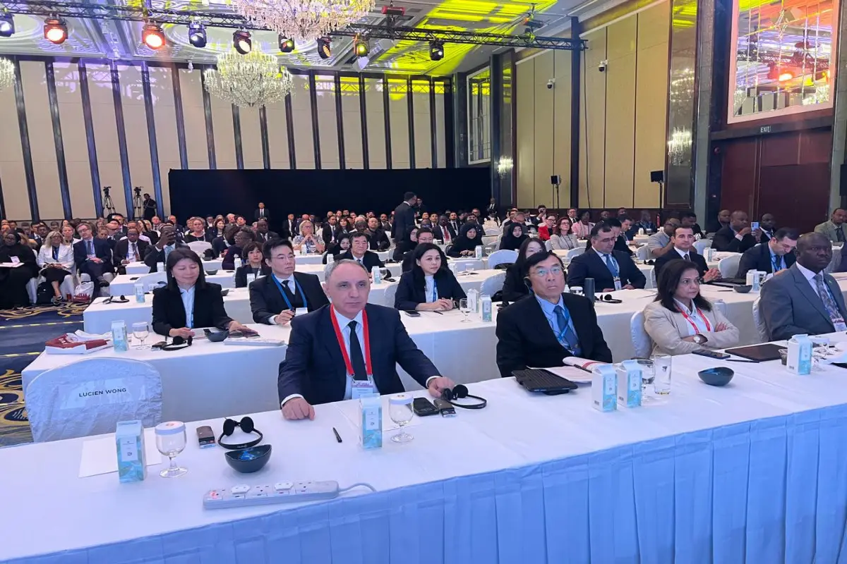 Kamran Əliyev Sinqapurda beynəlxalq konfransda iştirak edir