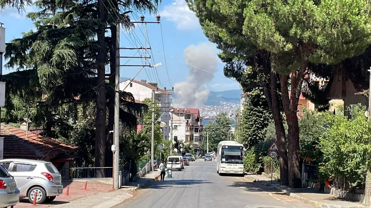 Kocaeli güclü partlayış, yaralılar var