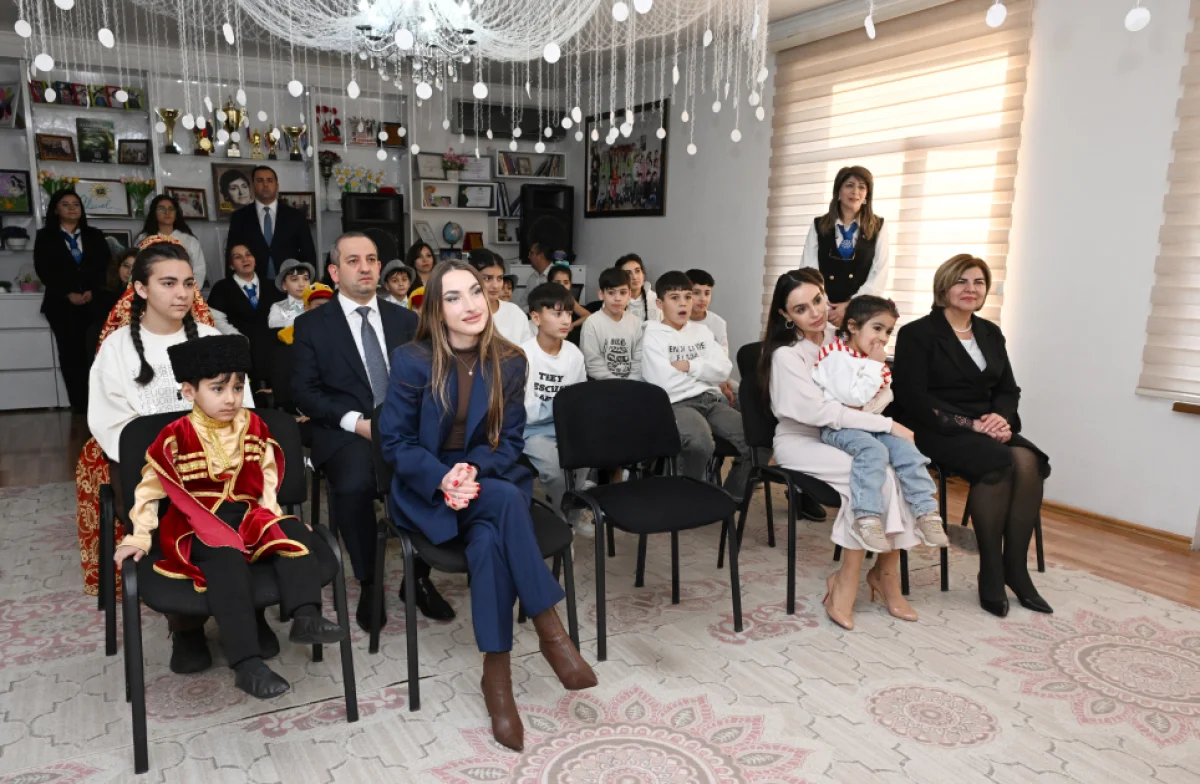 Leyla Əliyeva və Alena Əliyeva uşaq evində olublar - FOTOLAR