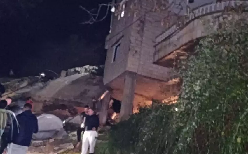 Livanda bina çöküb, ölənlər var