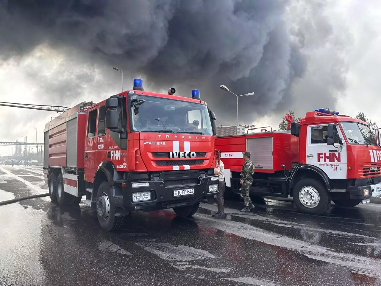 Bakıda güclü yanğın - FOTO, VİDEO - YENİLƏNİB