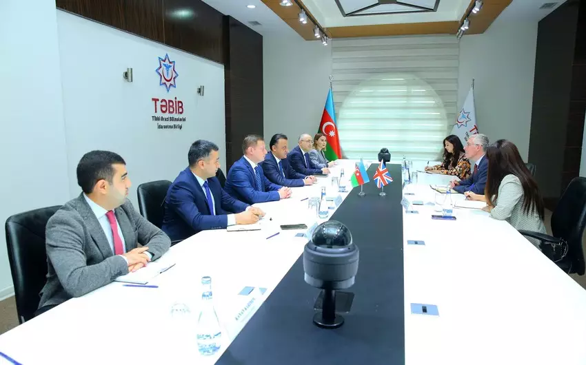 Azərbaycan və Britaniya arasında tibb sahəsində əməkdaşlıq müzakirə olunub