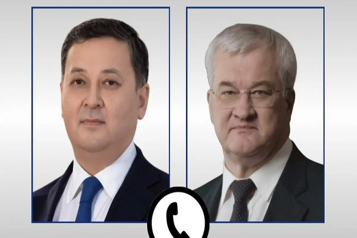 Qazaxıstan və Ukrayna XİN rəhbərləri telefon danışığı aparıb