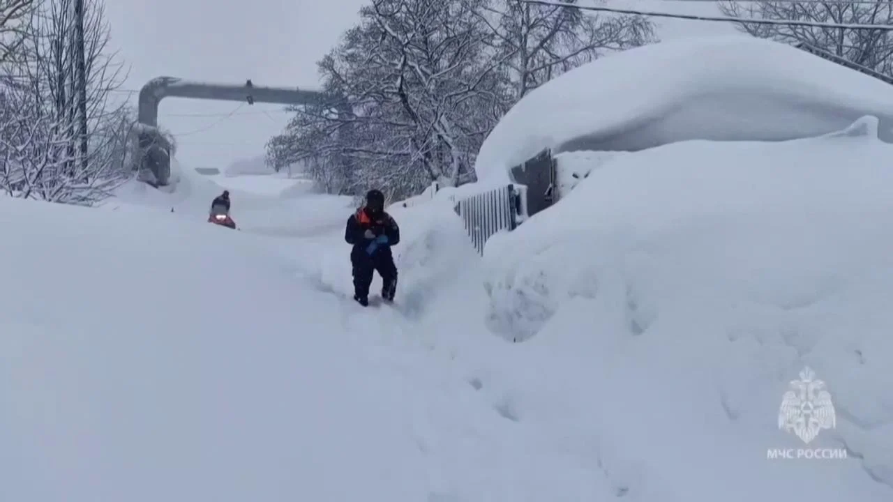 Kamçatkada son 30 ilin ən güclü qar yağışı: Ölənlər var