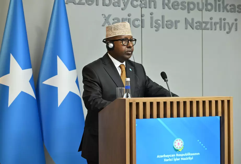 Somali XİN başçısı: COP29-un uğurla keçirilməsi üçün Azərbaycanla sıx əməkdaşlığa hazırıq