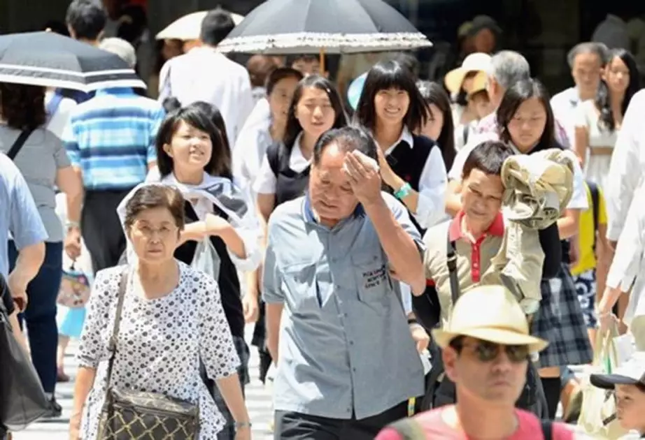 İyul ayında Tokioda 123 nəfər istidən həyatını itirib