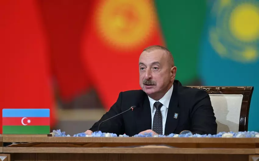 Astanada “ŞƏT plyus” formatında görüş keçirilib, Prezident İlham Əliyev çıxış edib - YENİLƏNİB-3
