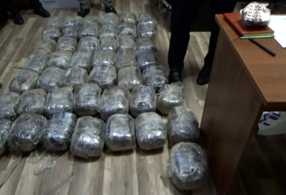 Polisin keçirdiyi əməliyyatlar zamanı 44 kiloqramdan artıq narkotik vasitə götürülüb